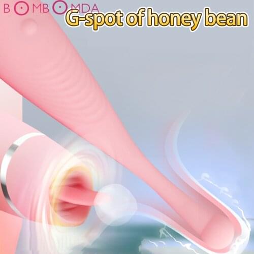 Sex Toys for Women Vibrator Tongue Licking Clitoris Stimulator G-Spot Vibrators for Women Sex Oral Pussy Licking Toys For Couple