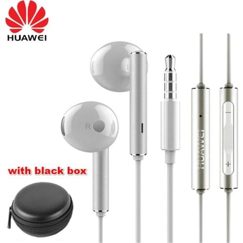 Original Huawei Honor AM116 Earphone Metal With Mic Volume Control For HUAWEI P7 P8 P9 Lite P10 Plus Honor 5X 6X Mate 7 8 9