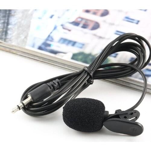 Mini 3.5mm USB Microphone Lapel Lavalier PC / Phone / Camera Portable External Buttonhole Microphones For iPhone Laptop Computer