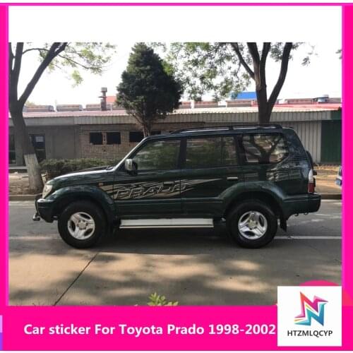 For Toyota Prado 1998-2002 exterior decoration sticker Prado V6 3400 letter sticker modification