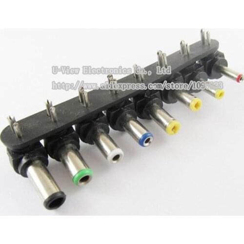 NCHTEK 8PCS/Set Universal DC AC 2 Pin Plug Charger Tip Power Adapter Notebook Laptop/Free Shipping/10Sets