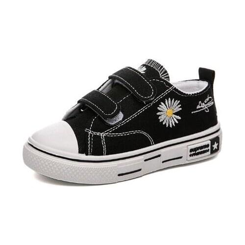 Girls Canvas Shoes Spring Autumn New Children Candy Color Baby Shoes Breathable Kids Shoes Boys Soft Sole Casual Board Shoes