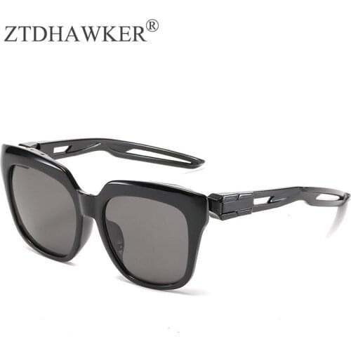 Personalized Hollow Big Frame Sunglasses Women New Fashion Sports Men Spectacles Outdoor Glasses