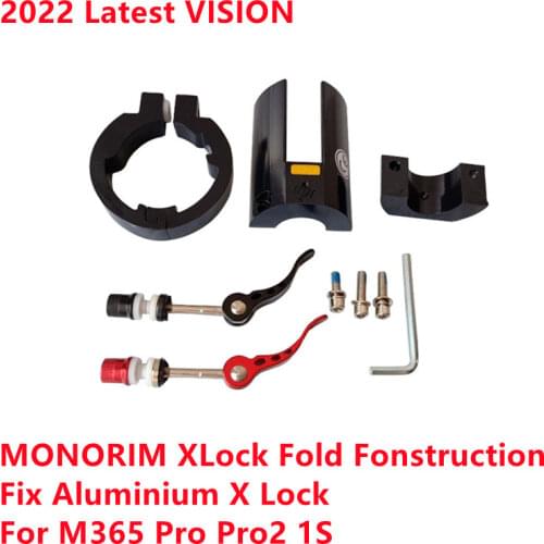 MONORIM Fold Fonstruction Fix Aluminium Spare Parts Rauksle Lock for XIAOMI MIJIA M365 and Pro 1s Electric Scooter