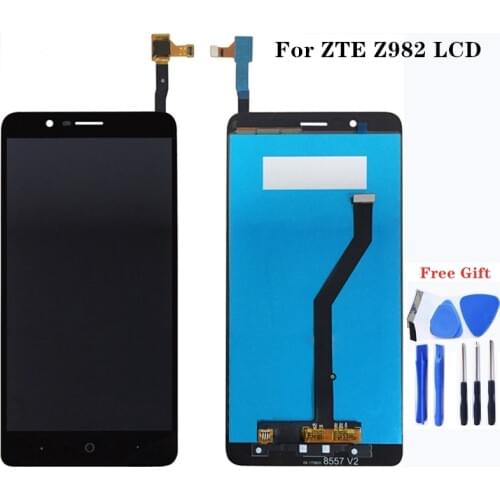 For zte max Blade Z Max Z982 LCD + touch screen mobile communication accessories 100% replaced by tablet test work components
