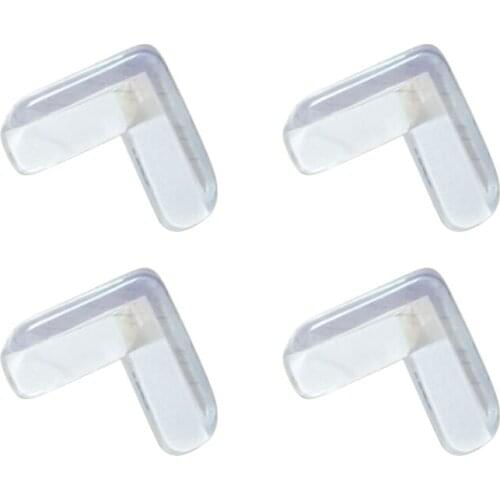 2/4/8/12pcs Baby Silicone Transparent Safety Protector Table Corner Anticollision Edge Guards Cover For Baby Kids Safety Care