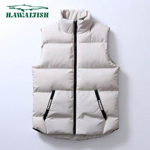 Hawaifish brand mens vest 2021 new trendy cotton handsome waistcoat for men hot sale fashion high quality casual chaleco hombre