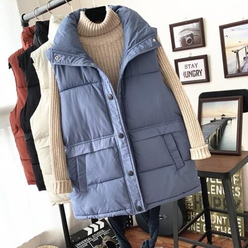 Cheap wholesale 2019 new autumn winter Hot selling womens fashion casual female nice warm Vest Outerwear FP329