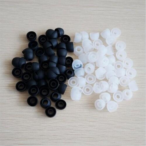 20pcs/lot Soft Silicon Ear Tip Cover Replacement Earbud Covers For Htc In-ear Headphones Earphones Accessories
