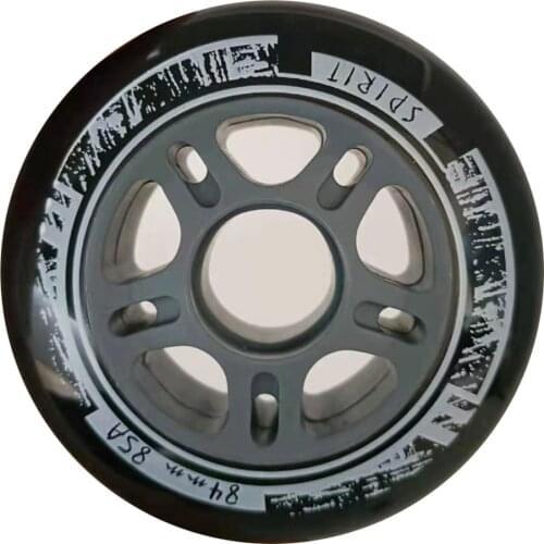 84mm 85A 8 Pieces Inline Speed Skate Wheels High Elastic Tires Free Skating Roller For Racing Patines JAPY A127