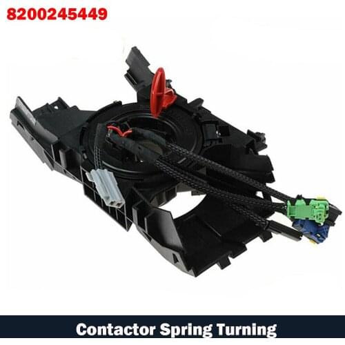 7701057095 8201590627 Contactor Spring Turning Spiral Clock Spring For Renault Clio III 2005-2012 KANGOO II 2008- Car Accessory