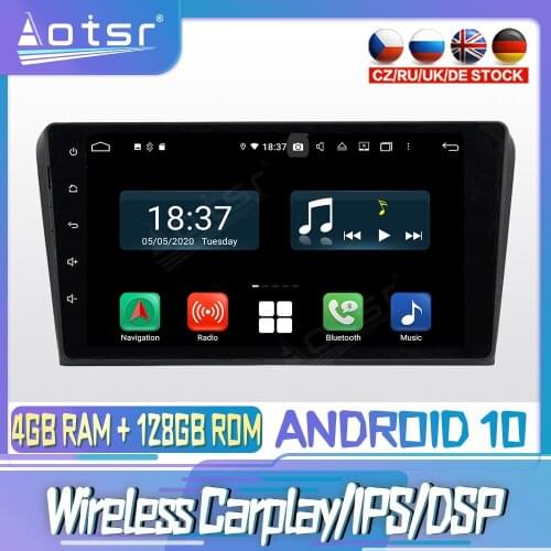 Android 10 PX6 128G For MAZDA 3 2004 - 2009 Carplay DVD GPS Navigation Auto Radio Stereo Video Multimedia Player HeadUnit 2din