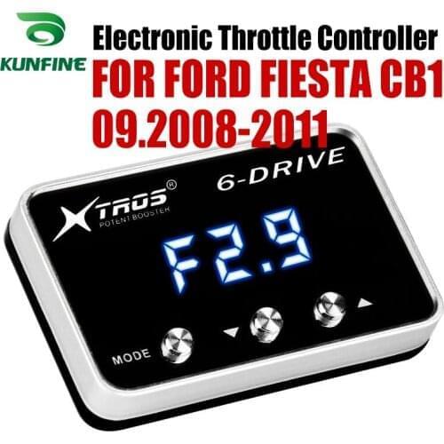 Car Electronic Throttle Controller Racing Accelerator Potent Booster For FORD FIESTA CB1 09.2008-2011 Tuning Parts Accessory