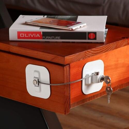 Child Safety Cabinet Lock Baby Proof Security Protector Drawer Door Cabinet Locking Plastic Protection Kids Lock Baby Care