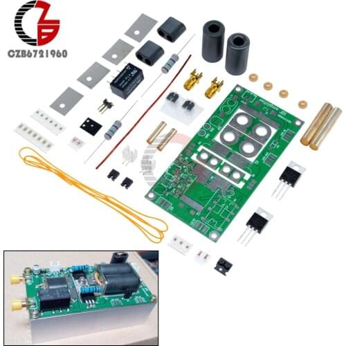 DIY Kits 70W SSB linear HF Power Amplifier Board Receiver Transmitter Relay Module for FT-817 KX3 Ham Radio 13.8V Power Supply