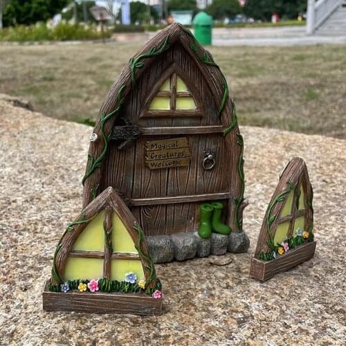 Doors Windows Trees Decorations And Ornaments Fairy Trees Decors Patio Lawn Ornament Garden Decoration Outdoor