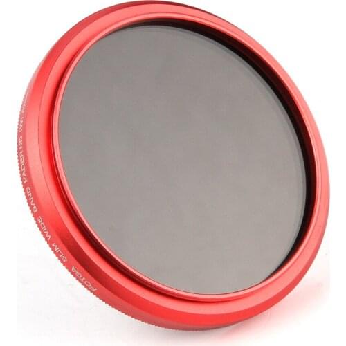 FOTGA 49mm Slim Fader Nd Filter Camera Fader Variable ND Filter Neutral Density ND2 ND8 to ND400