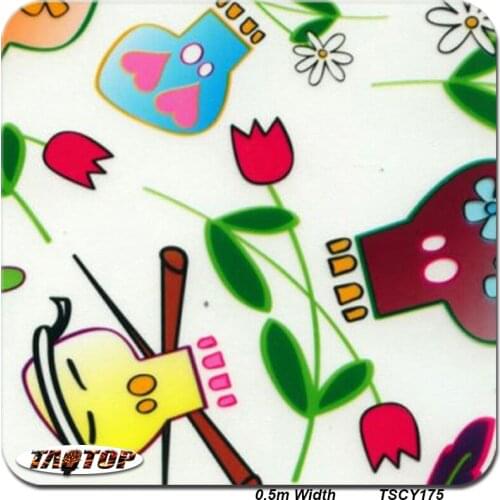 ITAATOP 5Sq Width 0.5M TSY175 Hydrographic Films Water Transfer Film Dipping Water Transfer Printing Film