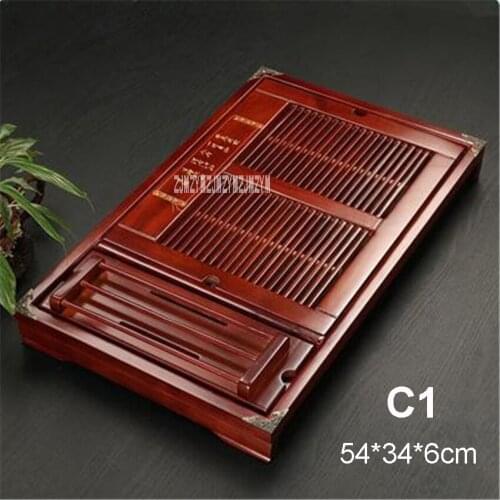 Chinese Solid Wood Tea Tray Household Classical Personality Wooden Tea Tray Home Decorations Simple Small Cup Plate Hot Selling