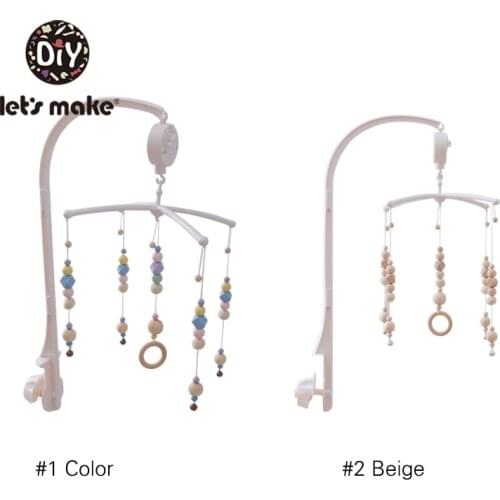 Lets make 1set Baby Toys Baby Bed Hanging Rattles Toy Infant Crib Bed Stroller Spiral Baby Toys Bed Frame Bed Bell Wind chimes