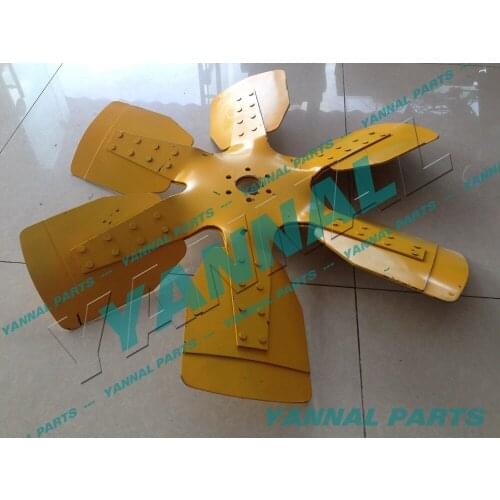 6D125 S6D125 ENGINE FAN BLADE 600-633-7850 FOR KOMATSU EXCAVATOR AFTERMARKET SPARE DIESEL ENGINE PARTS