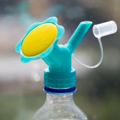 NuoNuoWell 2x Drink Bottle Sprinklers Cola Sprite Quick Connector 28mm Universal Joint Flower Watering Tools