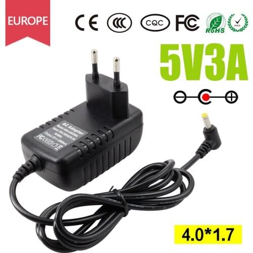 Orange Pi 5V/3A Europe Power Adapter for AC power into DC for Orange Pi, Not Suitable With Zero/Zero plus 2/2G-IOT