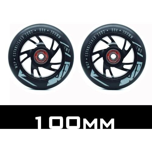 The original cento 84A 100mm speed wheel 100 inline speed skates wheels green black roller skating scooter tires ABEC7 bearing