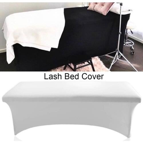 Grafting Eyelash Extension Bed Cover Sheet Special Cosmetic Salon Curved Bottom Comfortable Fabrics Lash Bed Sheet Makeup Tool