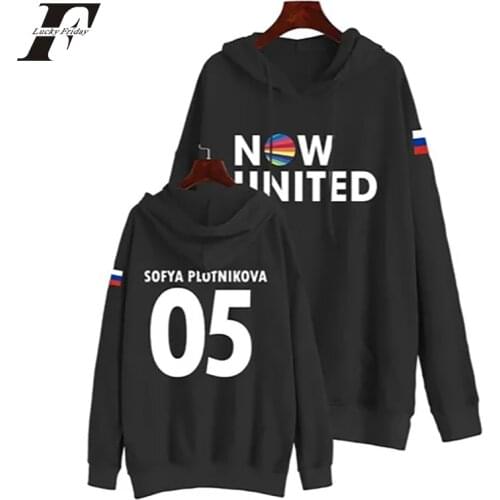 2020 Now United Hoodie Sweatshirts Sofya Plotnikova 05 Pullover Kpop New Tracksuit Streetwear Russia Men Women Casual Hooded