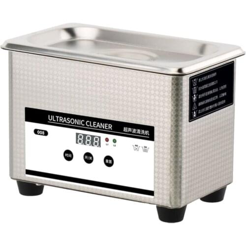 YM-008 Ultrasonic Cleaner Glasses Jewelry Watches Dentures Sprinkler Cleaner 80W 40Khz Decontamination Machine Vibration