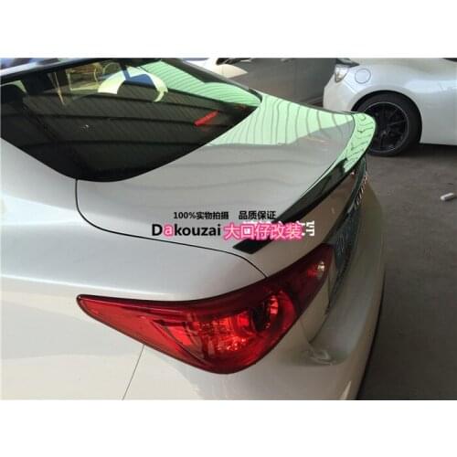 Fit for Infiniti Q50/Q50L carbon fiber rear spoiler rear wing