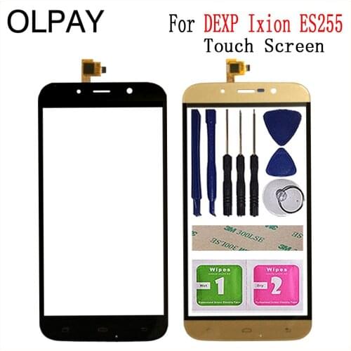 5.5'' Mobile Phone TouchScreen For DEXP Ixion ES255 Touch Screen Glass Digitizer touch panel Front Glass And Tools