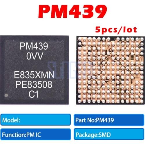 5pcs/lot 100% Original PM439 0VV Power IC For VIVO Y73 Y93 Power Supply PM IC