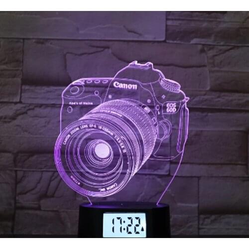 Acrylic Illusion Room Atmosphere Lighting Game Fans Gift All Skins 3DLED Lamp16Colors7Touch Switch Table Desk Light Lava Lam