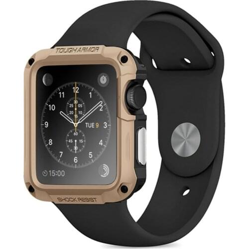 Armor Protective Cover Shockproof Case For iWatch Apple Watch Series 6 5 4 3 2 1 38 40 42 44 mm 40mm 42mm 38mm 44MM Accessories