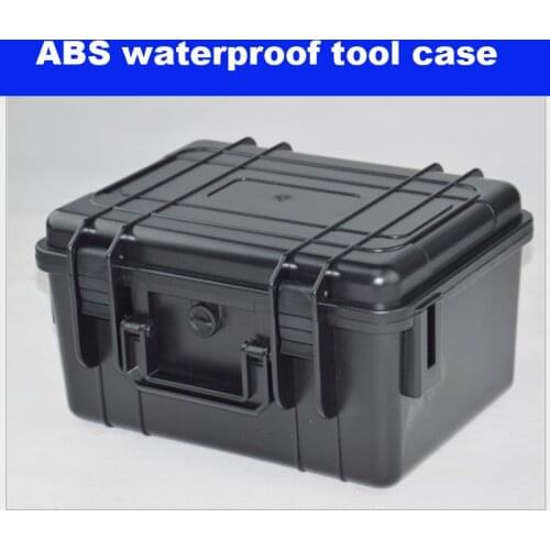 Tool case toolbox suitcase Impact resistant sealed waterproof ABS case Photographic equipment box camera case with pre-cut foam