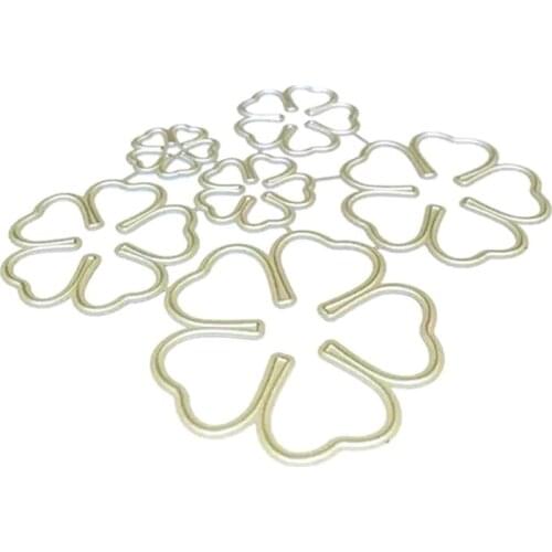 6 Pcs/Set Flowers Cutting Dies Flowers Combination Embossing Puzzle Carbon Steel Embossing Template Cutting Knife Mould