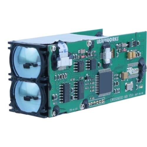 LW-K7 laser ranging module high precision outdoor 600m 1000m rangefinder drone with video overlay