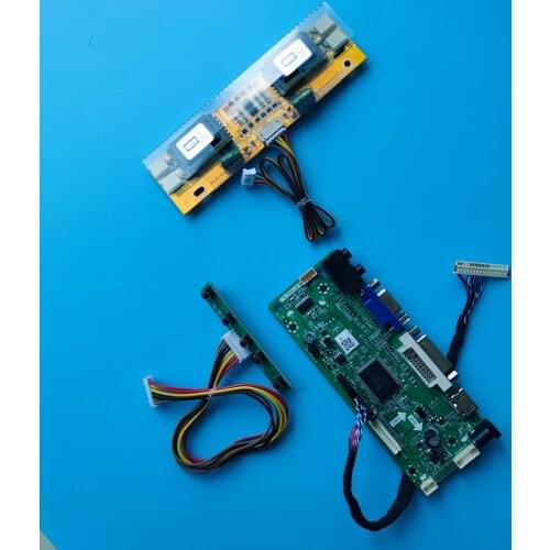 Kit for LM190E08-TLL1/LM190E08-TLH2 30pin 1280x1024 Controller Board DVI HDMI VGA LVDS 4 Lamps Monitor Screen DIY M.NT68676 19"
