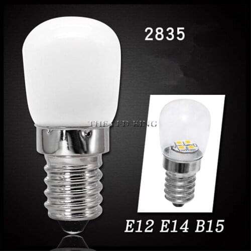 Mini E14 COB LED Light Blub 2835 SMD Glass Lamp for Refrigerator Fridge Freezer sewing machine Home Lighting