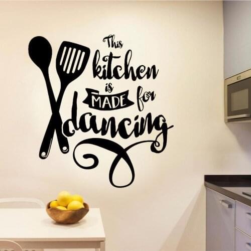 Murals Wall Art Kitchen Quote Wall Vinyl Sticker Decal Kitchen Decoration Removable A001764