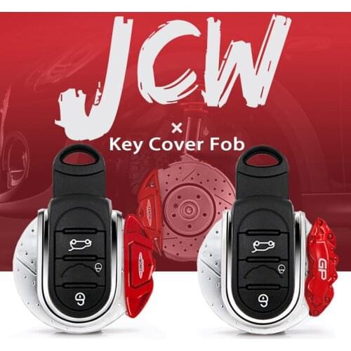 Brand New ABS Plastic JCW Pattern mini cooper Car Key Cover Fob For mini cooper F54 F55 F56 F57 F60( 1 Pcs/set)