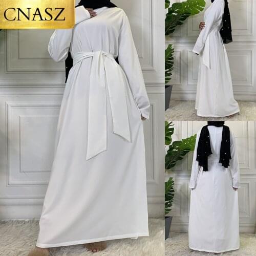 New Fashion Women Dress Middle East Maxi Long Sleeve Plus Size Modern Kaftan Islamic Clothing Muslim Dresses for Women
