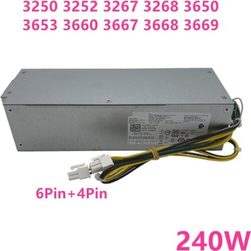 New PSU For Dell 3050 5050 7050 8Pin 240W Power Supply L240ES-00 B240AM-02 AC240AM-01 H240AS-02 L240AS-01 AC240AM-00 B240AM-00