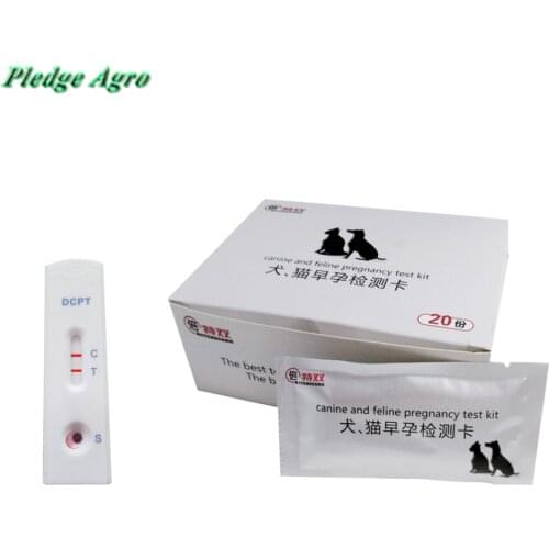 5pcs insumos medicos perro pets pregnancy pregnant test paper strip fetation veterinaria dog cat disposable pet clinic equipment