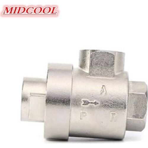 Pneumatic Quick Exhaust Valve Type Brass Fast Air Relief Valves Copper BQE-01