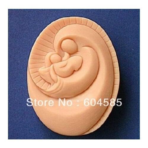 Character abstract Craft Art Silicone Soap mold Craft Molds DIY Handmade soap molds