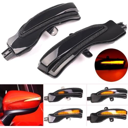 LED Dynamic Turn Signal Light Flowing Water Blinker Flashing Light For Mazda CX-3 CX3 2016-2018 CX-4 CX4 CX-5 CX5 KE 2016