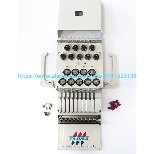 Tajima Embroidery Machine Spare Parts 9 Needles 9 Colors Bottom Thread Alarm System Upgrade Full Set With Electronic Board Card